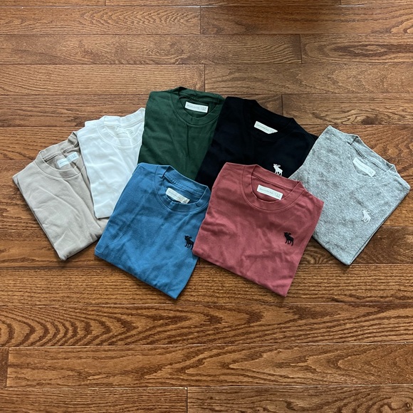 NEW MULTIPACK Abercrombie & Fitch Boys Long Sleeve Shirt - Picture 2 of 5